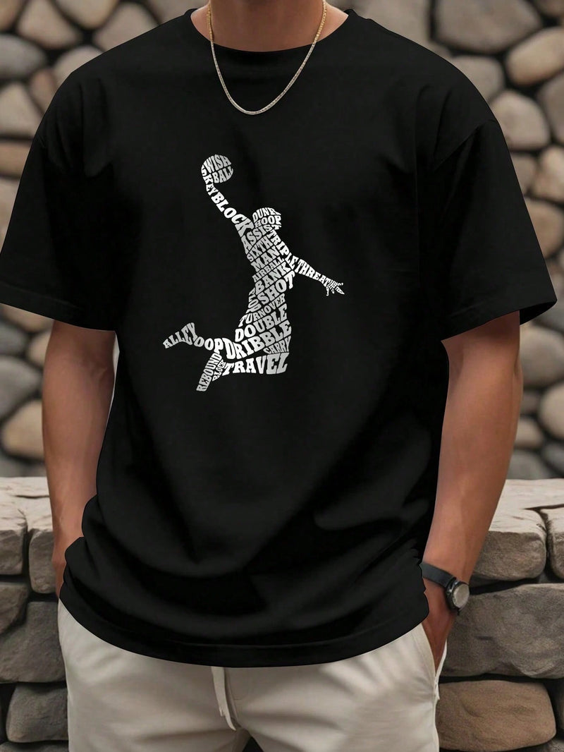 Camiseta Masculina Algodão Adulto Plus Size Infantil Basquete Dunk Enterrada Slam Streetwear Ball Game