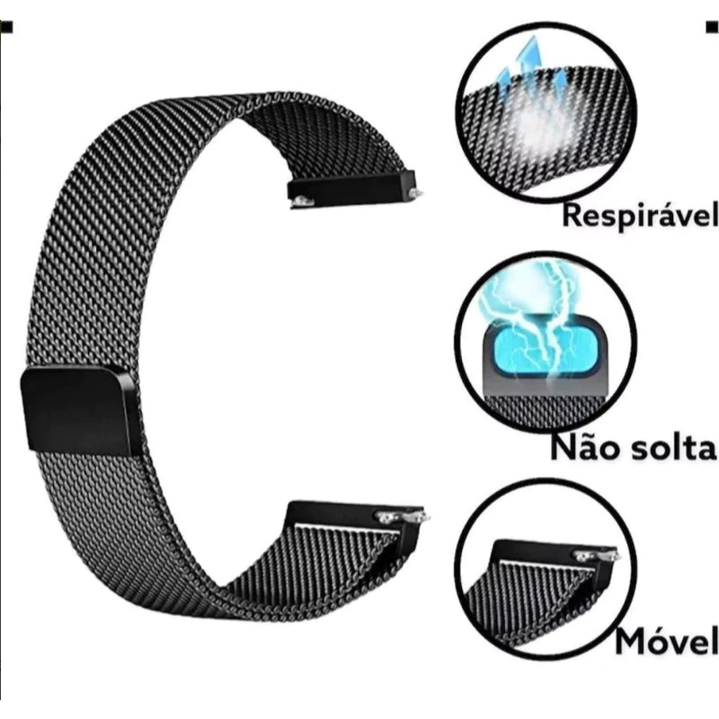 Pulseira Apple Watch Metal 38/40/41/42/44/45mm